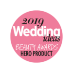 Produit héros des Wedding Ideas Beauty Awards 2019.